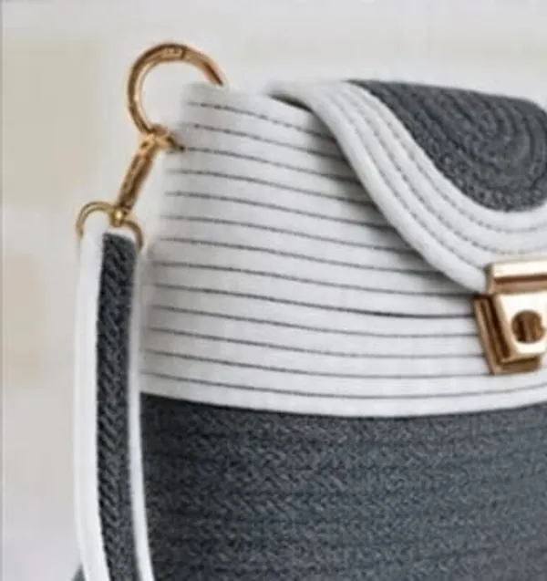 Women_CUTE_FANCY_Bucket_Bag_Casual_Woven_Beach_Handbag_Handmade_Small_Dry_grass/Natural_Cane/Chic_Dry_Grass_bag/handbag_from_Manipur/carry_tote_bag_Sling_Bags_White-Crtoon