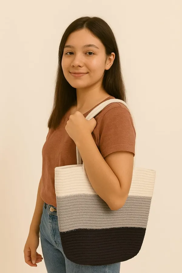 Women_CUTE_FANCY_Bucket_Bag_Casual_Woven_Beach_Handbag_Handmade_Small_Dry_grass/Natural_Cane/Chic_Dry_Grass_bag/handbag_from_Manipur/carry_tote_bag_Sling_Bags_White-Crtoon