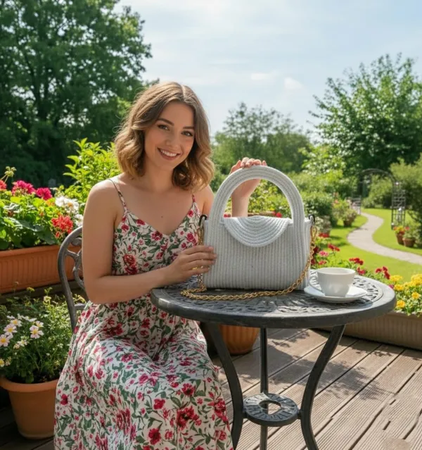 Cotton_rope_boho_fancy_handbag_stlish_handmade_.Handmade_cotton_cored_corssbody_Bags_small_purse_with_gold_chain_strap_and_strap_and_clasp,_Elegant_shoulder_bag,