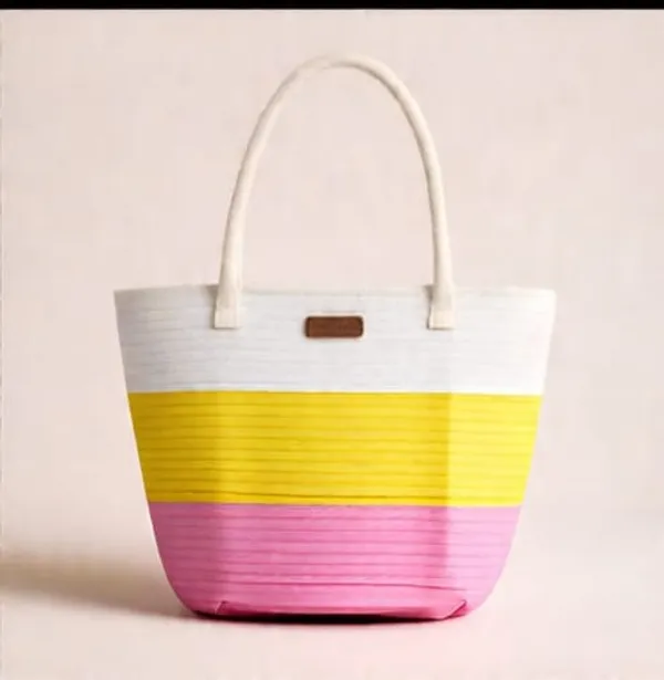 Women_CUTE_FANCY_Bucket_Bag_Casual_Woven_Beach_Handbag_Handmade_Small_Dry_grass/Natural_Cane/Chic_Dry_Grass_bag/handbag_from_Manipur/carry_tote_bag_Sling_Bags_White-Crtoon