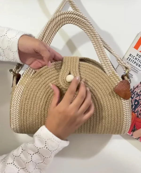 All_the_Cultures_Fabricating_India_Handmade_Small_Dry_/Natural_baskets/Chic_Dry__bag/handbag_from_India/carry_tote_bag_Sling_Bags_White-Crtoon/kids_baskets