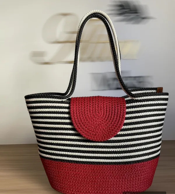 All_the_Cultures_Fabricating_India_Handmade_Small_Dry_grass/Natural_Cane/Chic_Dry_Grass_bag/handbag_from_Manipur/carry_tote_bag_Sling_Bags-ofwt-red