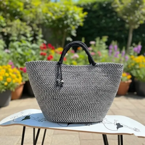 Eco-_Friendly_Handmade_Women_Tote_Jute_Bag__Grey-Black