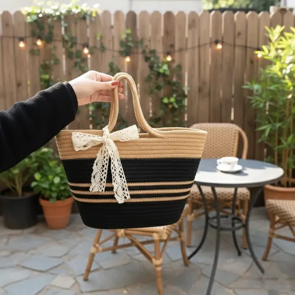 Eco-_Friendly_Handmade_Women_Jute_Strap_Bag__Beige-Blk_Strap