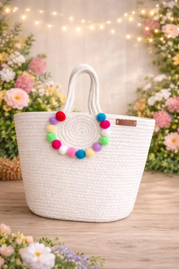 EcoCharm_Pom-Pom_Tote_-_Artisan_Handmade_Jute_Bag_for_Women