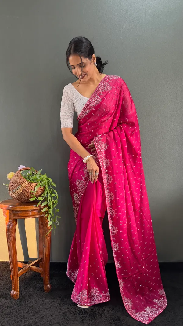 Pink_Ready_To_Wear_Rangoli_Silk_Saree_With_Fancy_Stone_Work_For_Women