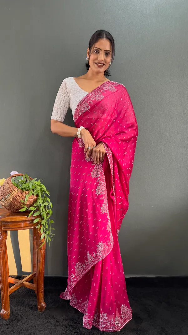 Pink_Ready_To_Wear_Rangoli_Silk_Saree_With_Fancy_Stone_Work_For_Women