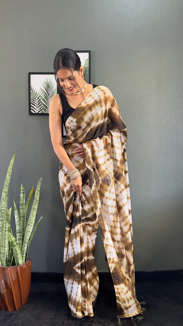 Brown_Ready_To_Wear_Pure_Georgette_Sibori_Printed_Saree_For_Women