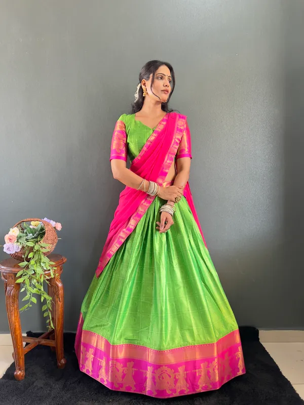 Varuni_Lahenga__is_Festival_Launching_Lehenga_Choli_