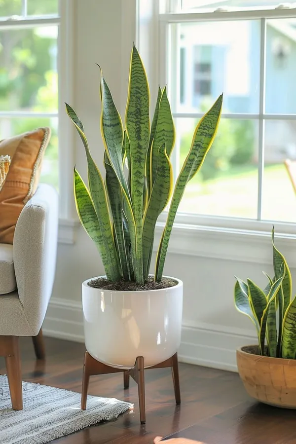 Indoor_Yellow_Snake_Plant