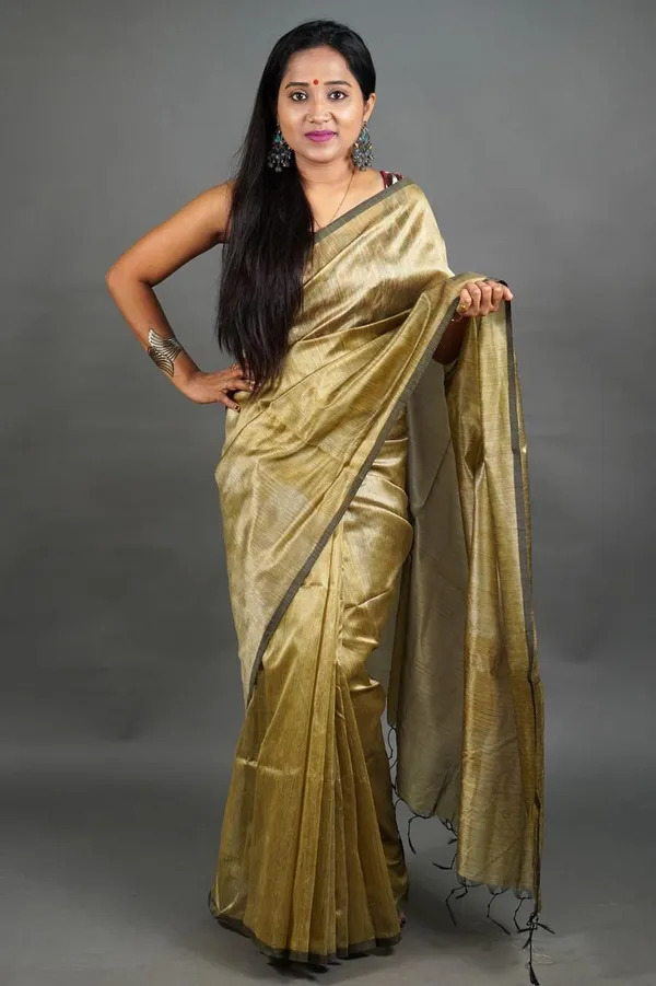 Golden_Cotton_Silk_Handloom_Saree