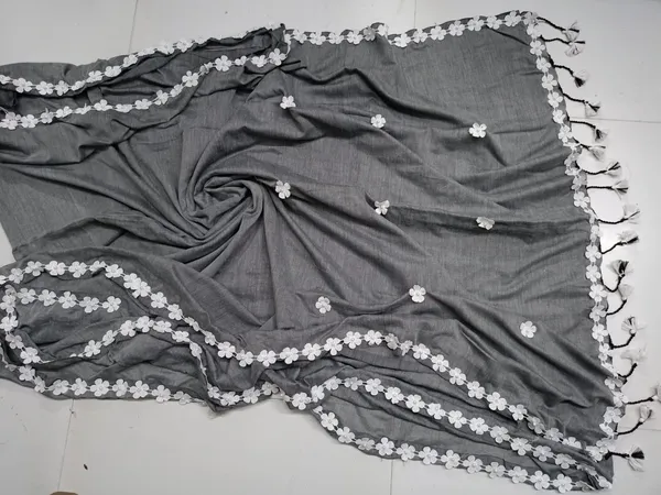 Grey_Cotton_Lace_Border_Design_Saree