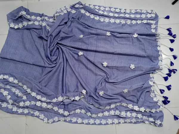 Lavender_Cotton_Lace_Border_Design_Saree
