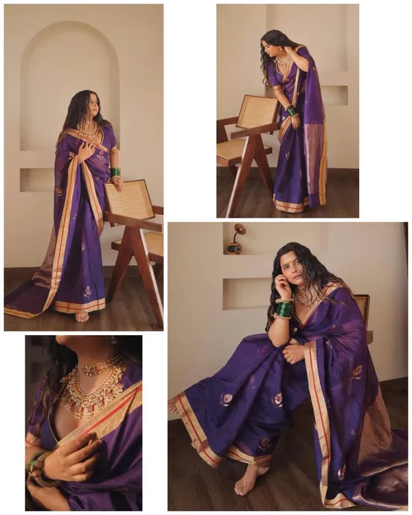 Banarasi_Semi-Silk_Saree_with_Unstiched_Blouse_Piece