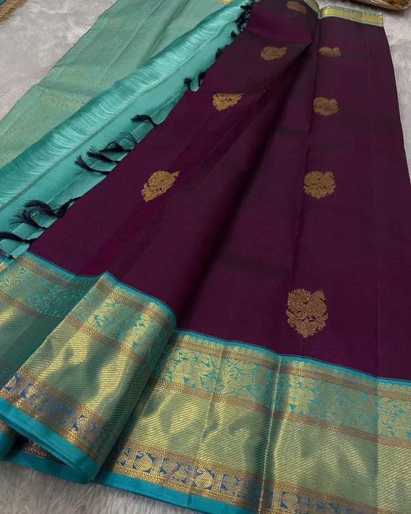 Banarasi_Semi-Silk_Saree_with_Unstiched_Blouse_Piece
