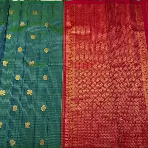 Soft_Banarasi_Lichi_Silk_Saree_with_Unstiched_Blouse_Piece