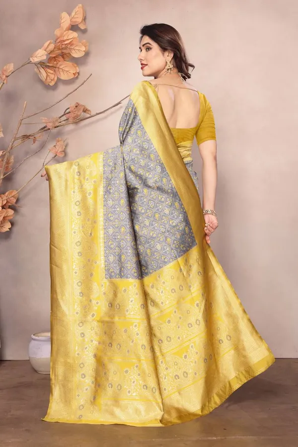 Snappy_Grey_Soft_Banarasi_Silk_Saree_With_Elision_Blouse_Piece