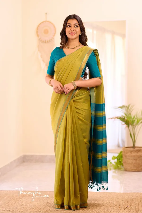 Cotton_Silk_Saree_with_Unstiched_Blouse_Piece