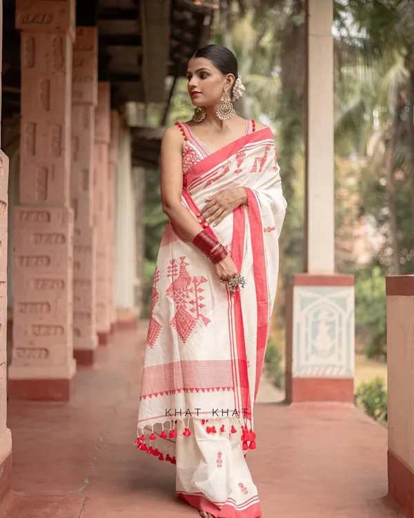 Cotton_Silk_Saree_with_Unstiched_Blouse_Piece