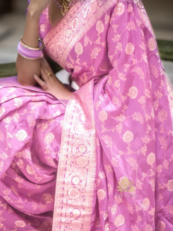 Soft_Banarasi_Lichi_Silk_Saree_with_Unstiched_Blouse_Piece