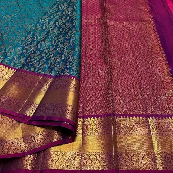 Soft_Banarasi_Lichi_Silk_Saree_with_Unstiched_Blouse_Piece