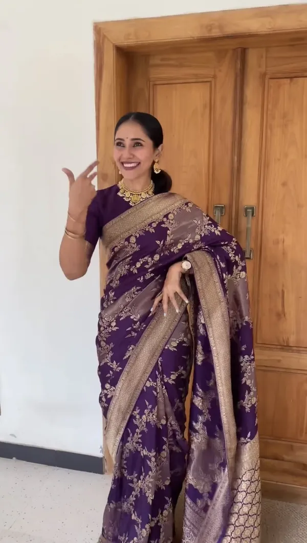 Effervescent_Wine_Soft_Banarasi_Silk_Saree_With_Elision_Blouse_Piece