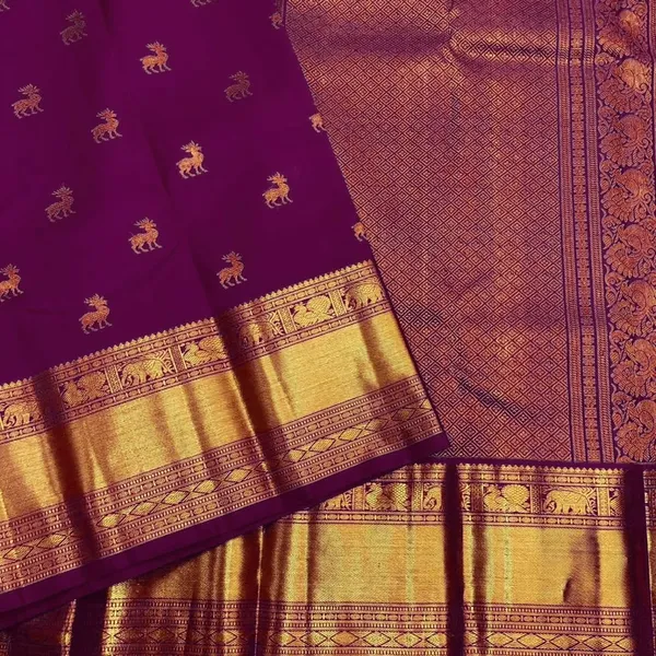 Soft_Banarasi_Lichi_Silk_Saree_with_Unstiched_Blouse_Piece