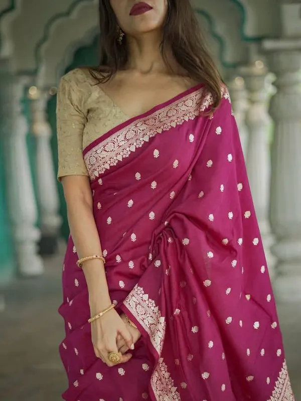 Cotton_Silk_Saree_with_Unstiched_Blouse_Piece