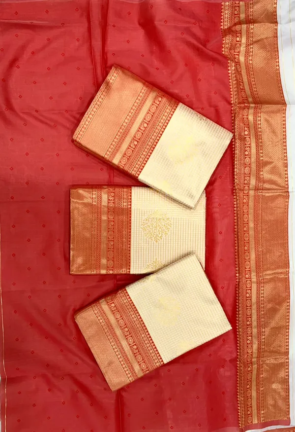 Soft_Banarasi_Lichi_Silk_Saree_with_Unstiched_Blouse_Piece