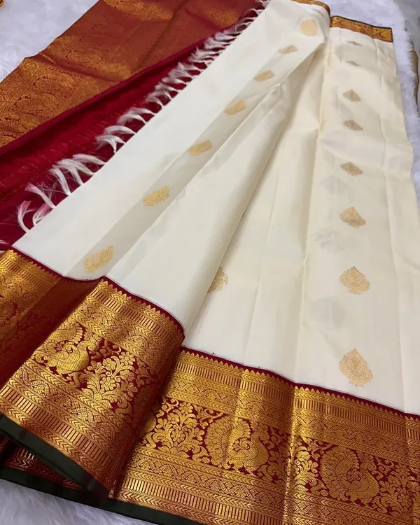 Soft_Banarasi_Lichi_Silk_Saree_with_Unstiched_Blouse_Piece