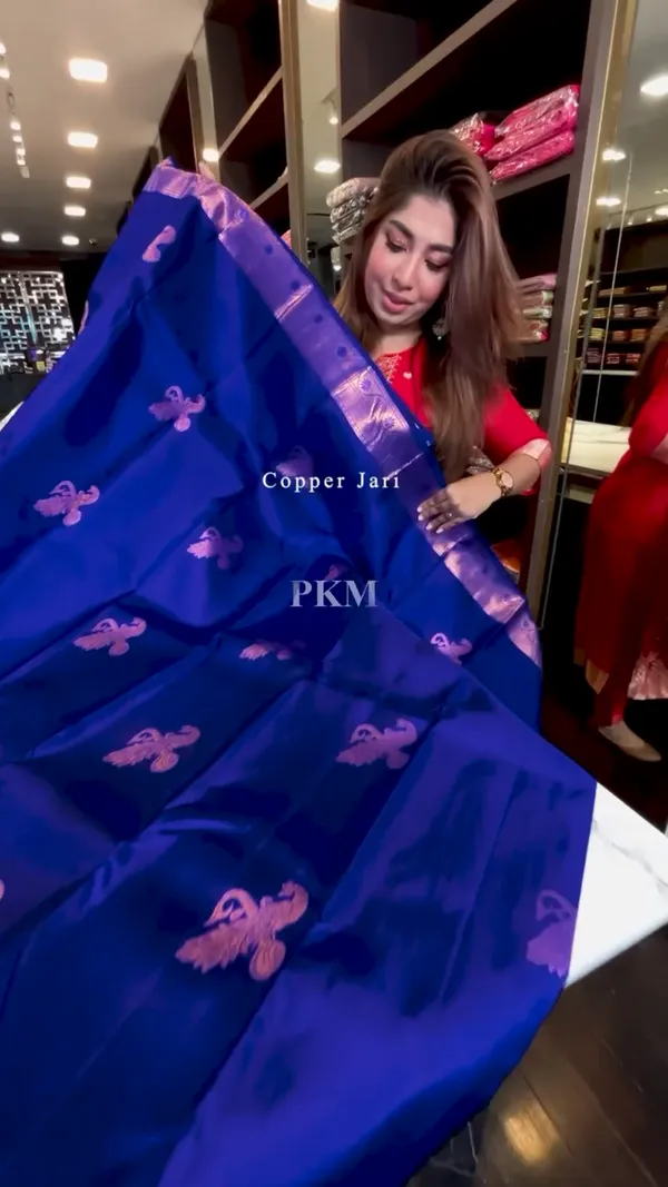 Tremendous_Blue_Soft_Banarasi_Silk_Saree_With_Supernal_Blouse_Piece