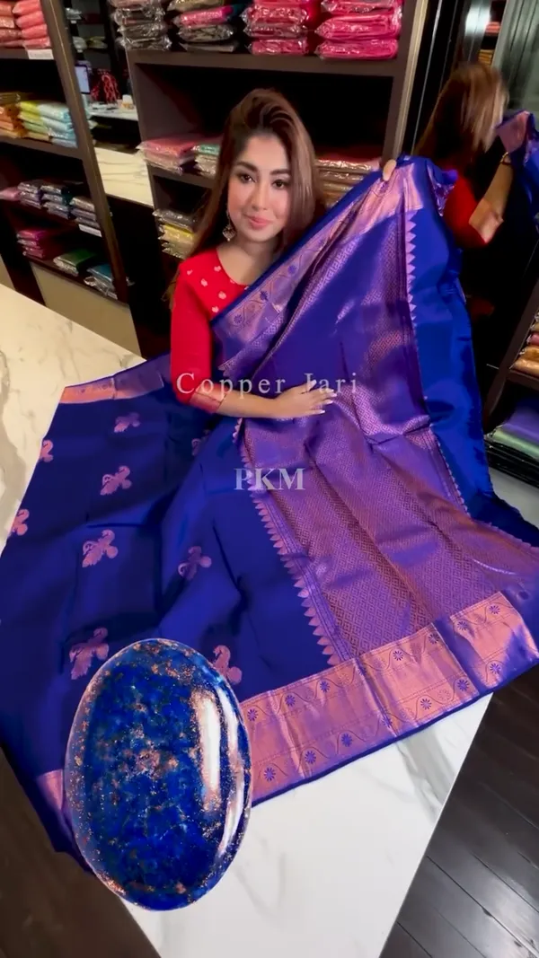 Tremendous_Blue_Soft_Banarasi_Silk_Saree_With_Supernal_Blouse_Piece