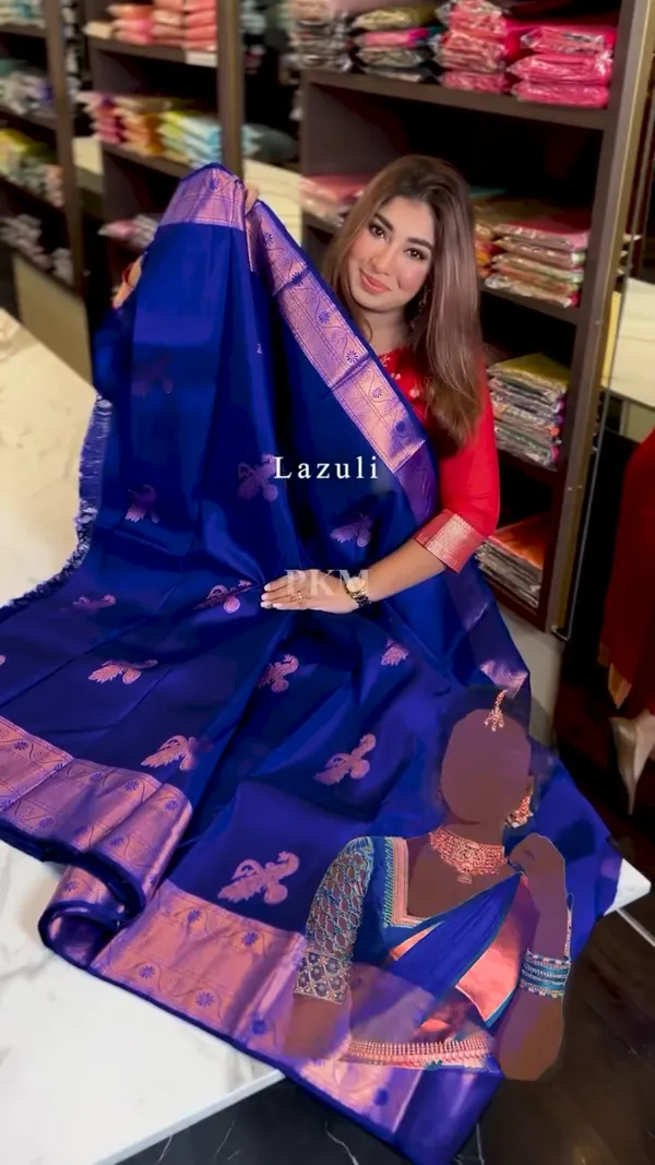 Tremendous_Blue_Soft_Banarasi_Silk_Saree_With_Supernal_Blouse_Piece