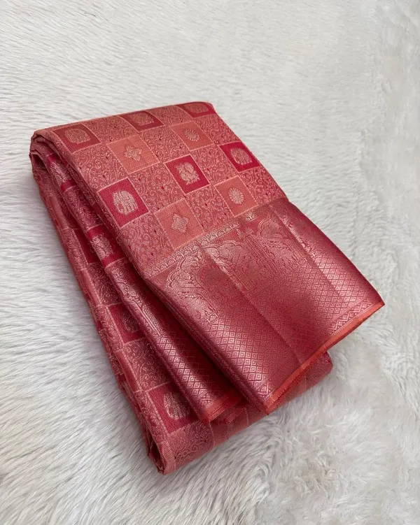Soft_Banarasi_Lichi_Silk_Saree_with_Unstiched_Blouse_Piece
