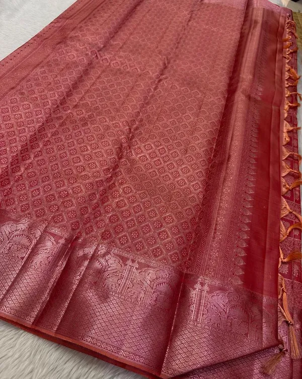 Soft_Banarasi_Lichi_Silk_Saree_with_Unstiched_Blouse_Piece