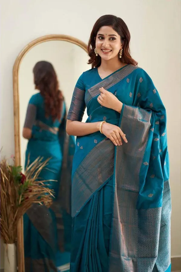 Banarasi_Semi-Silk_Saree_with_Unstiched_Blouse_Piece