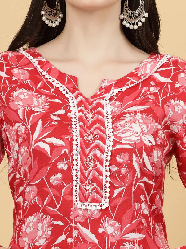 Elegant_Ethnic_Wear_Kurti,_Pant_&_Dupatta_Combo