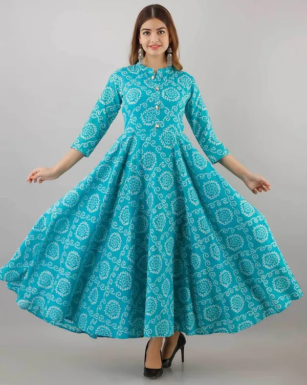 Printed_Kurti_Cotton_Kurta_|_Ethnic_Motifs__|_Mandarin_Collar_|_Premium_Kurtas_Dress