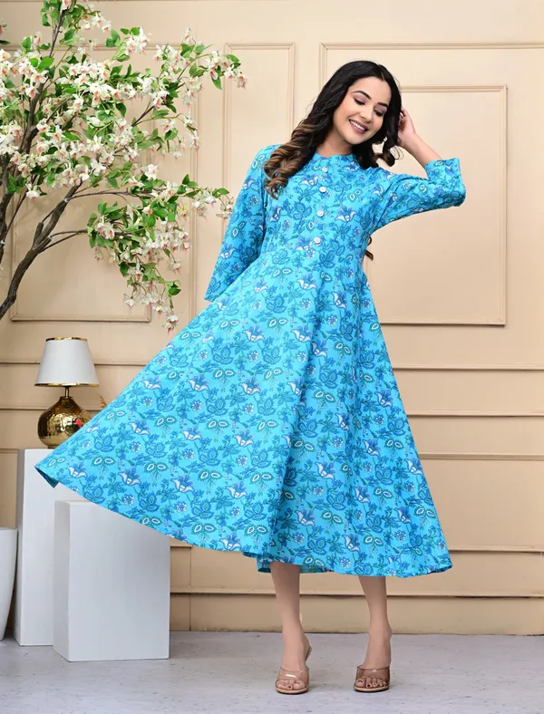 Elevate_Your_Wardrobe_with_the_Blue_Aline_Kurti