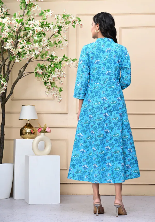Elevate_Your_Wardrobe_with_the_Blue_Aline_Kurti