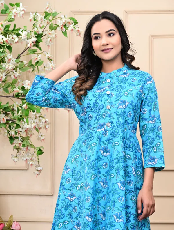 Elevate_Your_Wardrobe_with_the_Blue_Aline_Kurti