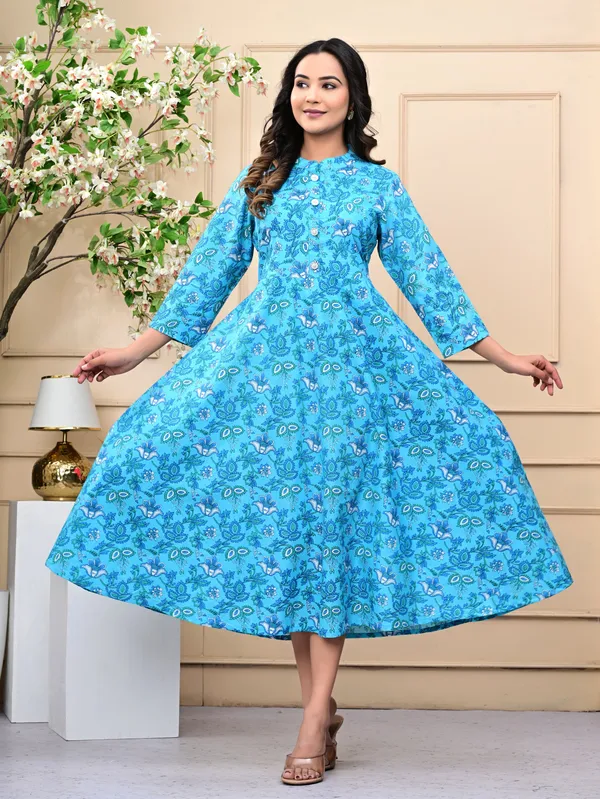 Elevate_Your_Wardrobe_with_the_Blue_Aline_Kurti