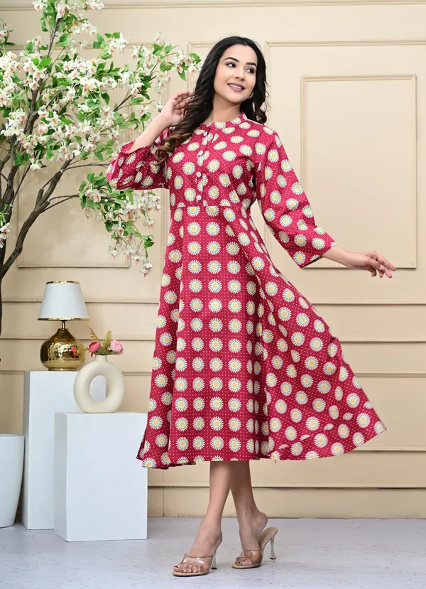 Mahroon_Aline_Kurti_for_Women_-_Elegant_Traditional_Long_Kurti