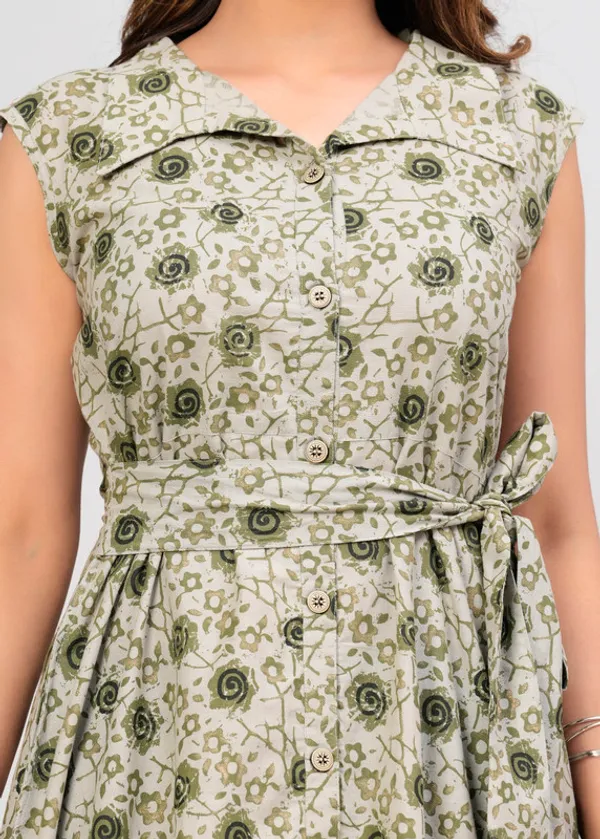 100%_Cotton_Dress_with_Belt_&_Pockets_-_Perfect_for_Office