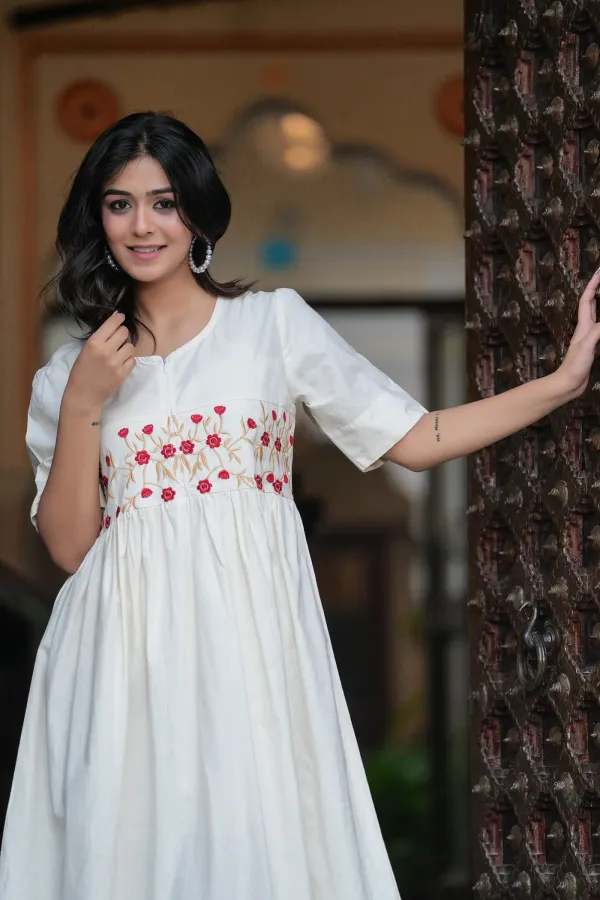 Summer_Special_White_Kurti_with_Red_Embroidery_-_Perfect_Holiday_&_Party_Wear