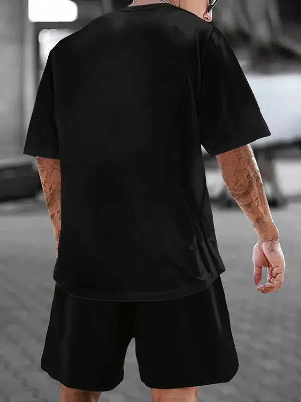 Black_T-Shirt_&_Shorts_Set_For_Men_&_Boys_|_Casual_Wear_Combo