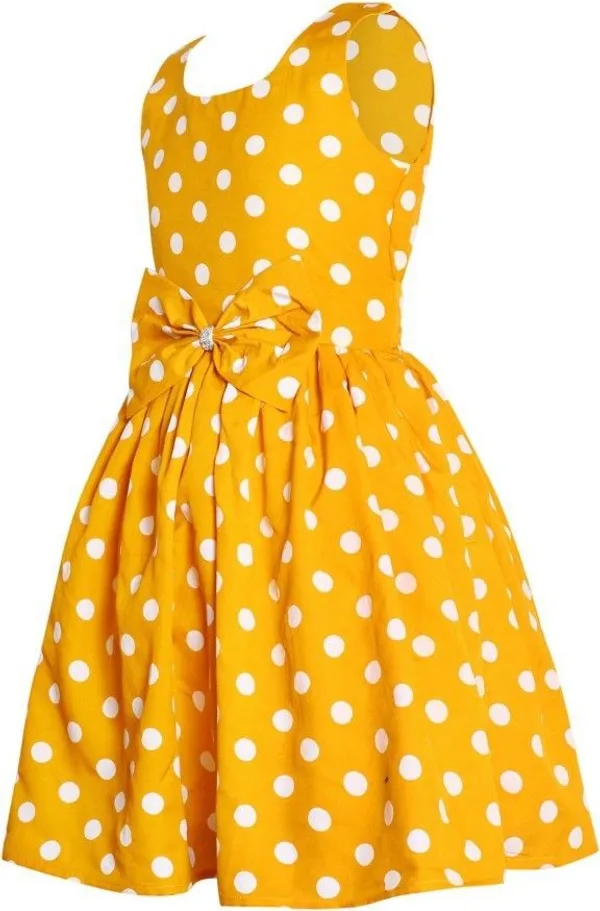 Yellow_Crepe_Premium_Fit_And_Flare_Dress_For_Girls
