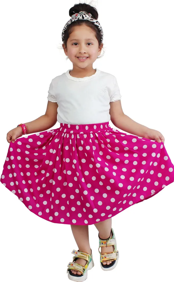 Pink_Crepe_Premium_Flared_Dress_For_Girls
