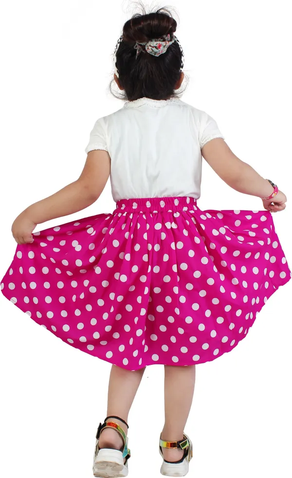 Pink_Crepe_Premium_Flared_Dress_For_Girls