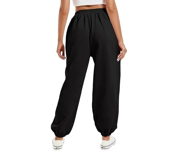 0_Klowvila_fashion__Women_Regular_Fit_Track_Pants_–Jogger_Cotton_Blend_with_Elastic_Waistband_&_Pockets